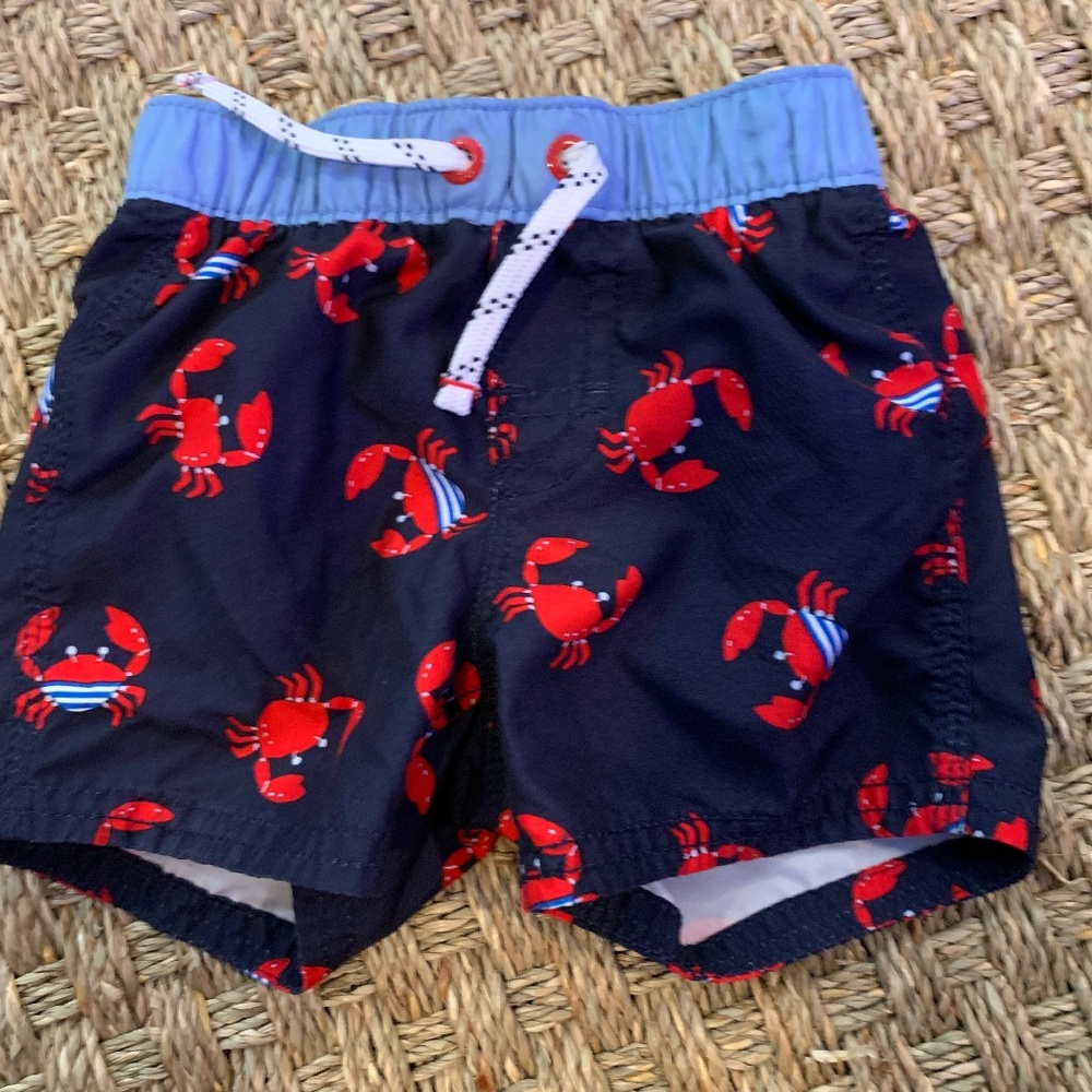 Baby Gap swim trunks, 6-12M